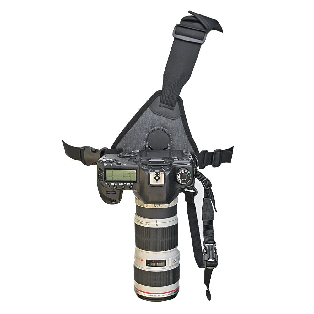 COTTON CARRIER カメラハーネス ブラック フリーサイズ Amazon.com : Cotton Carrier G3 Dual Camera Harness for 2